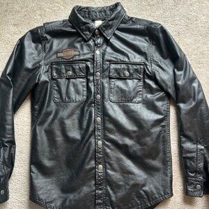 Harley Davidson Leather Shirt-Jacket